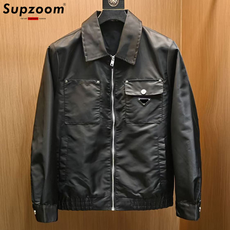 Streetwear Brand Accessories - Supzoom New Arrival Turn-Down Collar Autumn