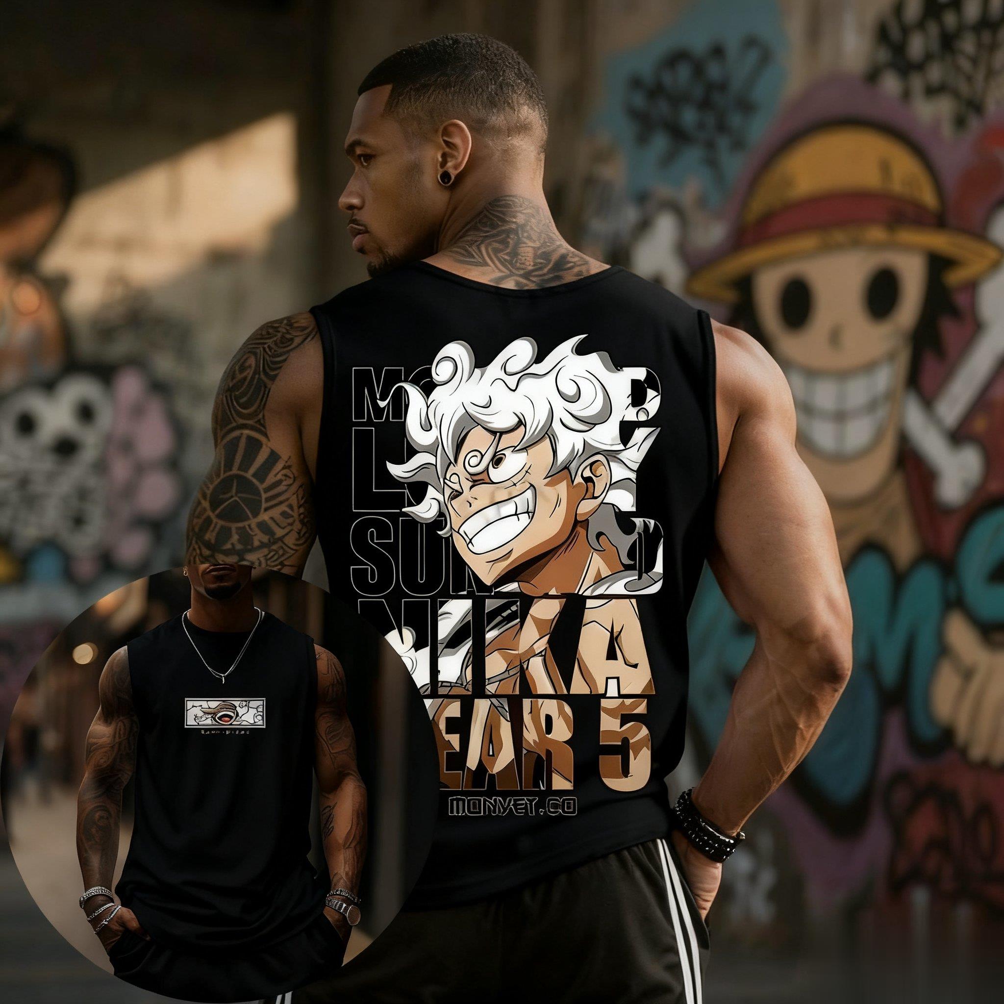 One Piece Luffy Gear 5 Tank To – обзор и цена Streetwear Brand Japan